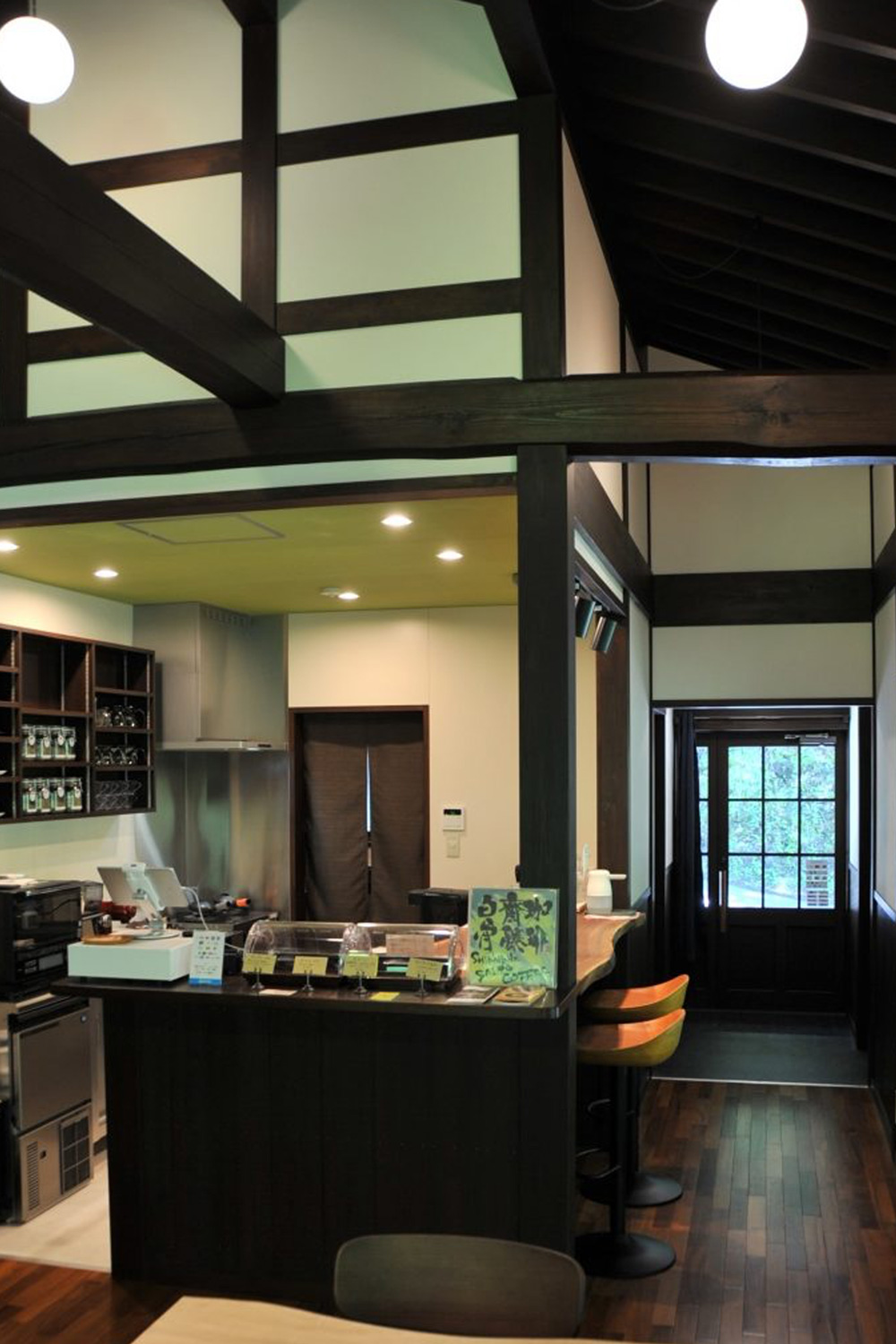 カフェのリノベーション_白骨齋藤珈琲