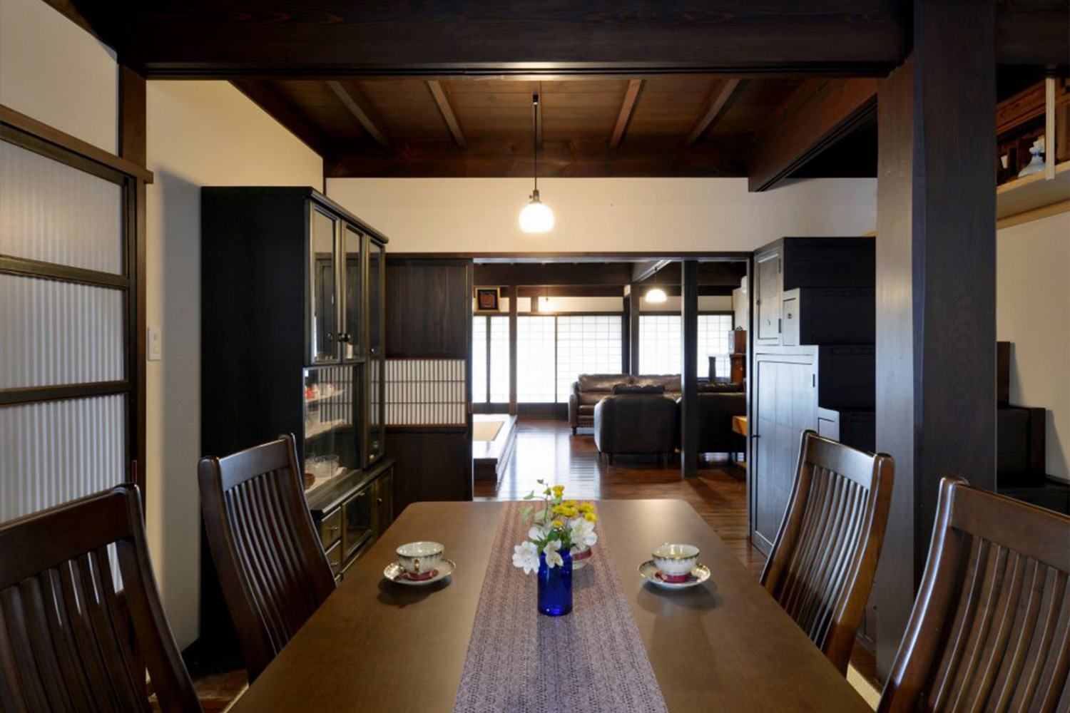 住宅の古民家再生設計_松壽園（長野県飯田市）